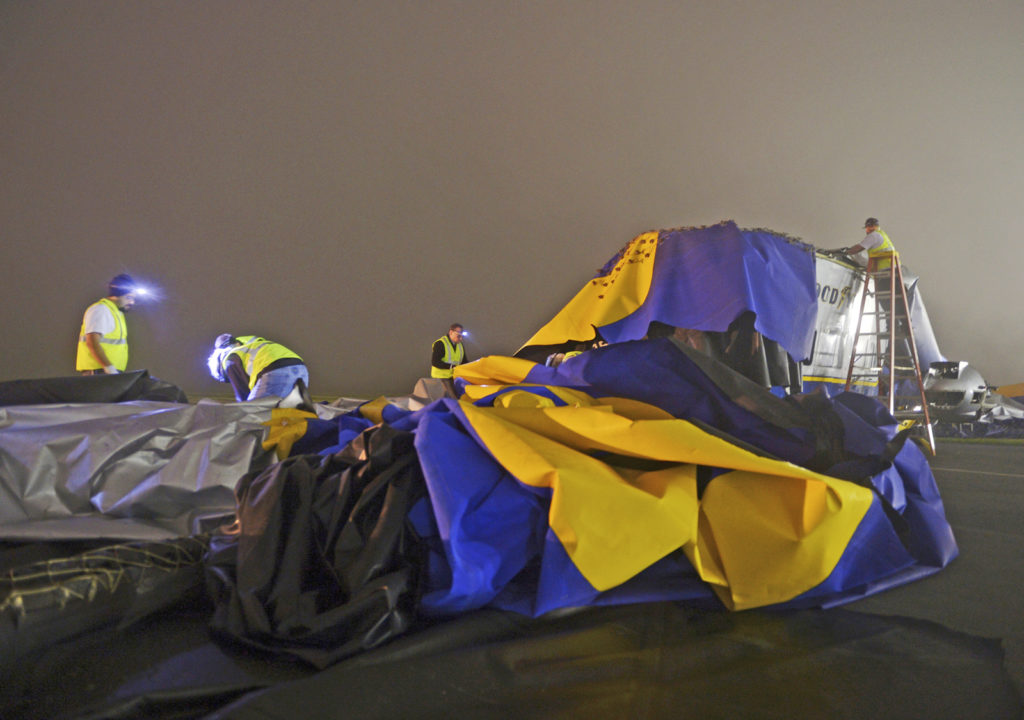 Goodyear deflates last blimp, but keeps familiar form in flight | News ...